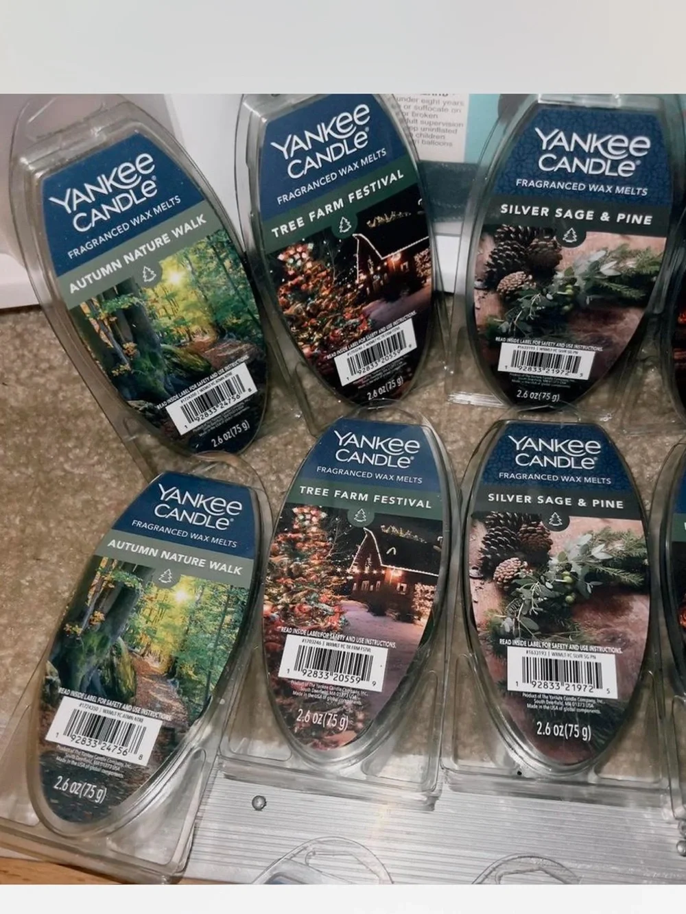 Yankee candle large bundle of new wax melts fall scents